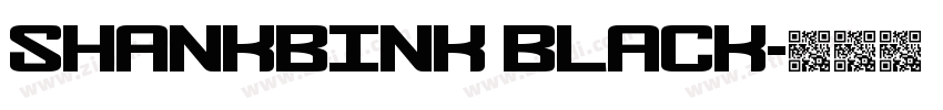 Shankbink Black字体转换